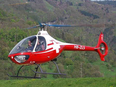 Piloter un hélicoptère — vol en hélicoptère, Suisse romande