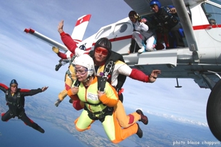 Saut en parachute — saut en parachute tandem, Suisse romande