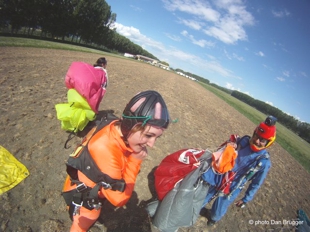 Saut en parachute — saut en parachute tandem, Suisse romande