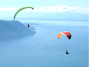Parapente biplace — vol en parapente biplace, Suisse romande