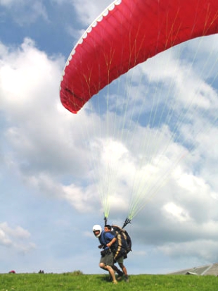 Parapente biplace — vol en parapente biplace, Suisse romande
